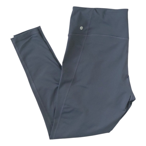 Zella XXL High Waist Grey Leggings Sculpt Stretch Ankle Athleisure Yoga Pant - Picture 2 of 12